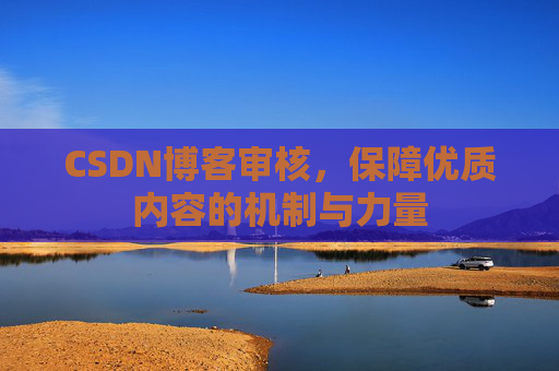 CSDN博客审核，保障优质内容的机制与力量
